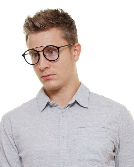 Police Black Metal & Plastic Glasses (Frames)