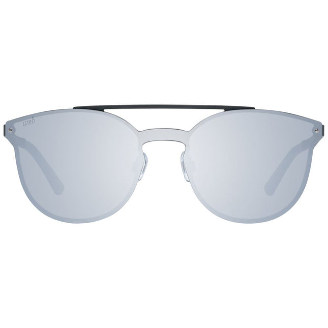 Web Black Metal Sunglasses
