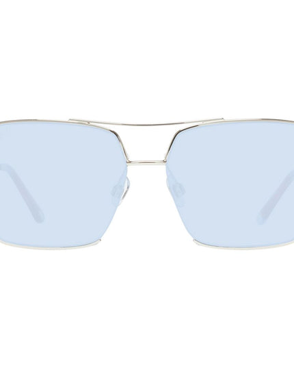 Web Gold Metal Sunglasses