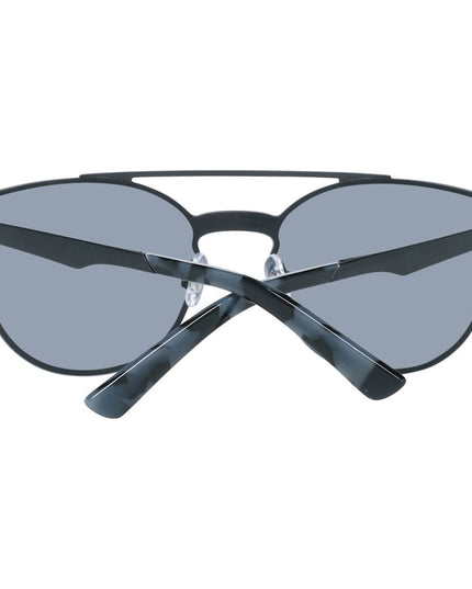 Web Black Metal Sunglasses