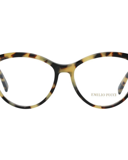 Emilio Pucci Brown Metal & Plastic Glasses (Frames)