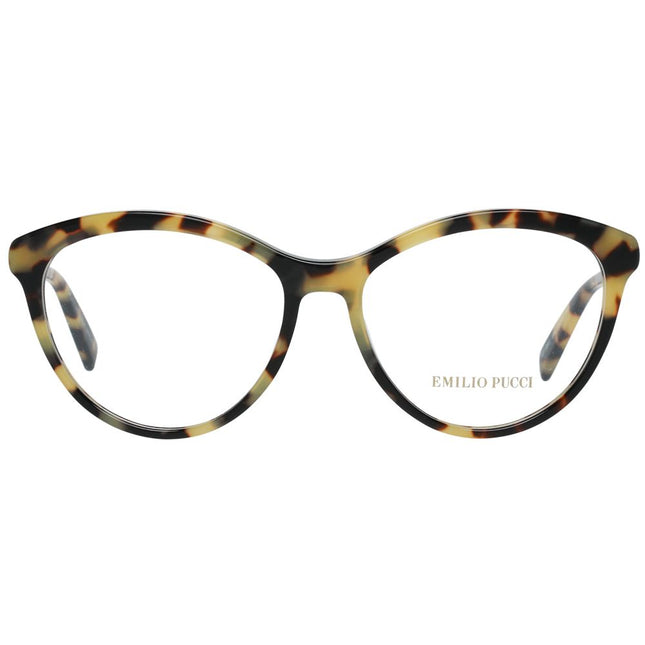 Emilio Pucci Brown Metal & Plastic Glasses (Frames)