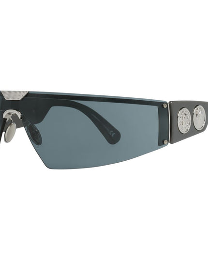 Roberto Cavalli Black Metal & Plastic Sunglasses