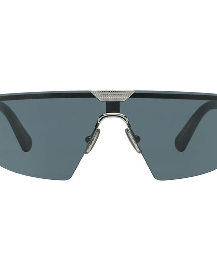 Roberto Cavalli Black Metal & Plastic Sunglasses