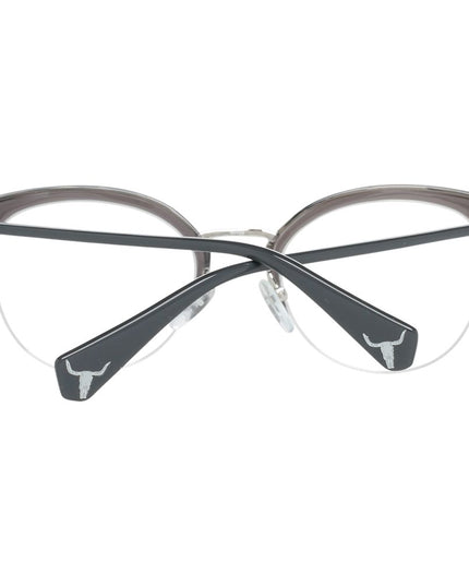 Police Gray Metal & Plastic Glasses (Frames)