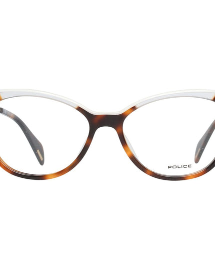 Police Brown Metal & Plastic Glasses (Frames)