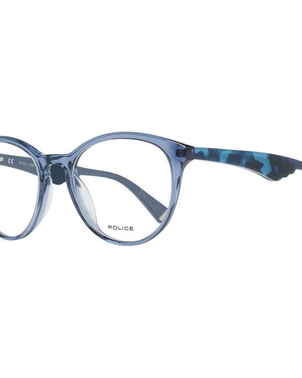 Police Blue Plastic Glasses (Frames)