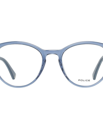 Police Blue Plastic Glasses (Frames)