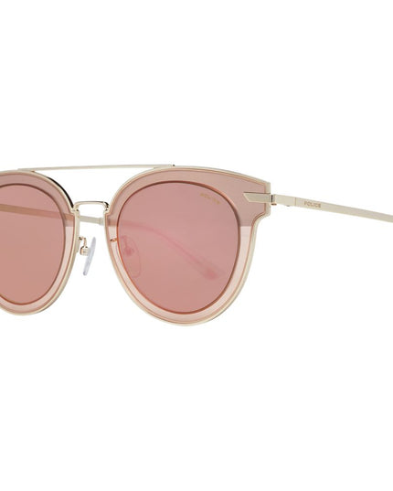Police Rose Gold Metal & Plastic Sunglasses