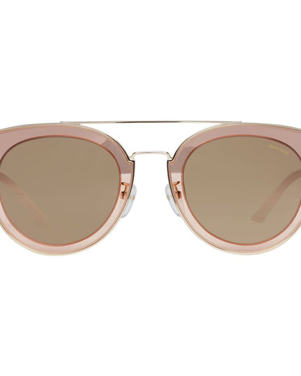 Police Rose Gold Metal & Plastic Sunglasses