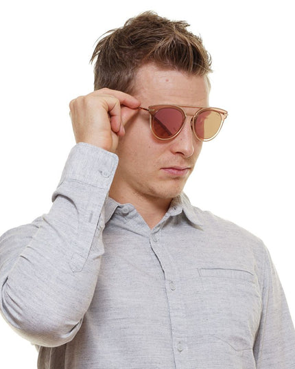 Police Rose Gold Metal & Plastic Sunglasses