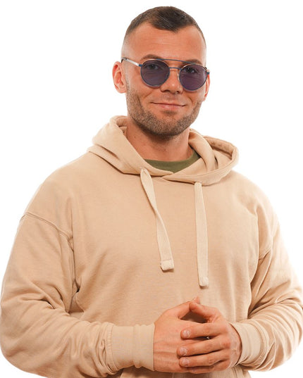 Guess Blue Metal & Plastic Sunglasses