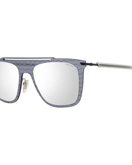 Police Gray Plastic Sunglasses