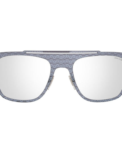 Police Gray Plastic Sunglasses