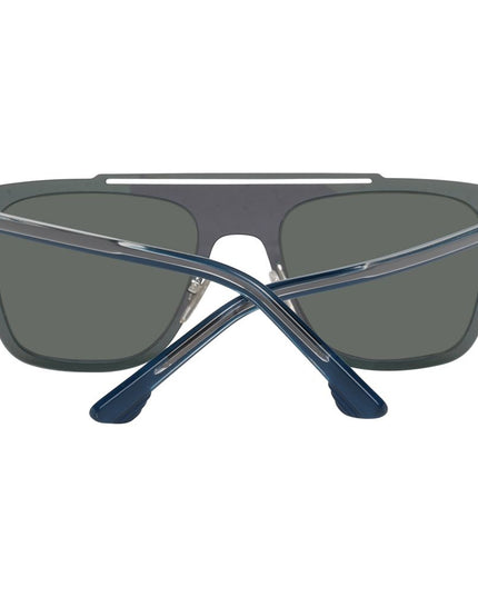 Police Blue Plastic Sunglasses