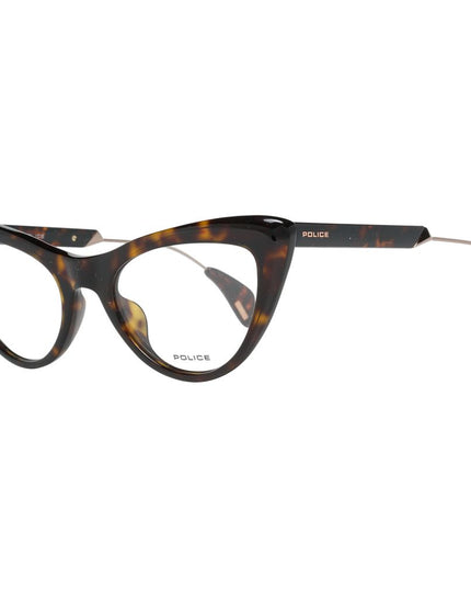 Police Brown Metal & Plastic Glasses (Frames)