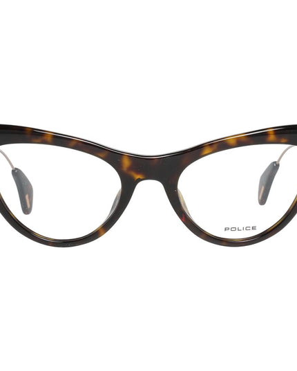 Police Brown Metal & Plastic Glasses (Frames)