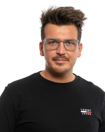 Police Gray Metal & Plastic Glasses (Frames)