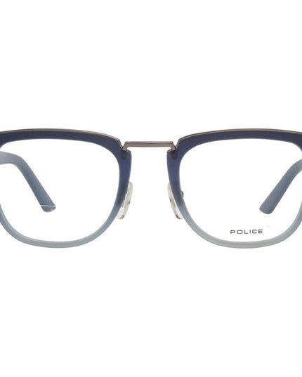Police Blue Metal & Plastic Glasses (Frames)