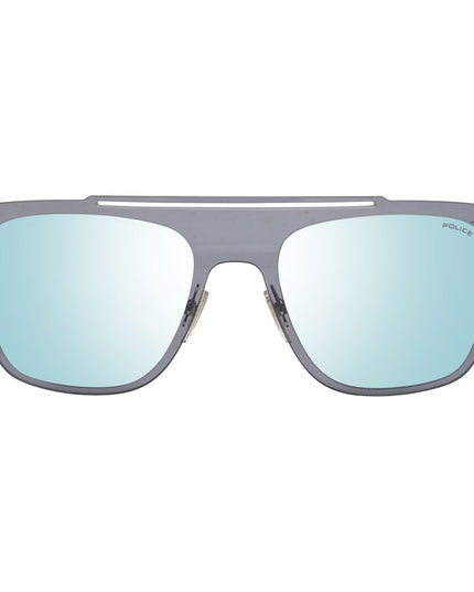 Police Blue Metal & Plastic Sunglasses
