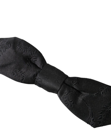 Dolce & Gabbana Multicolor Fantasy Silk Adjustable Neck Bow Tie