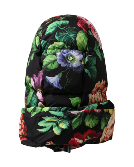 Dolce & Gabbana Hat Multicolor Floral Whole Head Wrap Hat