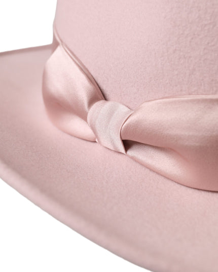 Dolce & Gabbana Pink Rabbit Fedora Trilby Women Hat