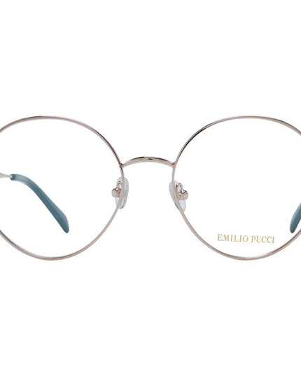 Emilio Pucci Rose Gold Metal Glasses (Frames)