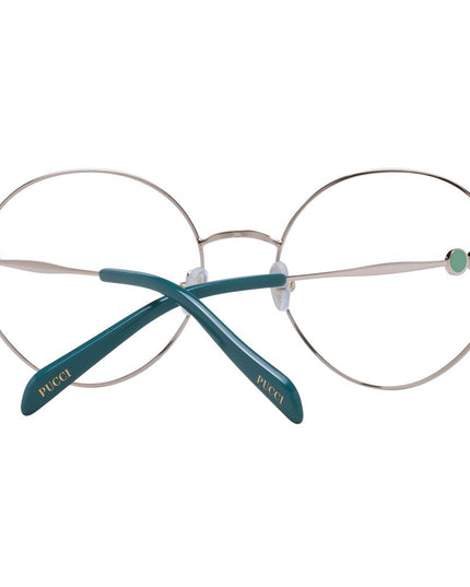 Emilio Pucci Rose Gold Metal Glasses (Frames)
