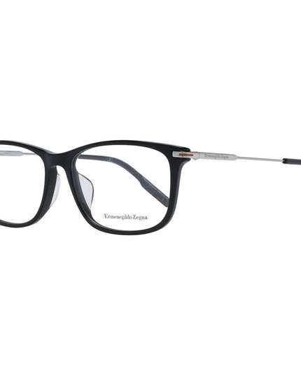 Ermenegildo Zegna Black Plastic Glasses (Frames)