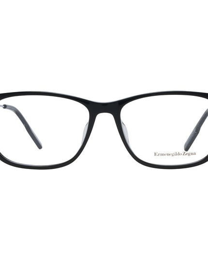 Ermenegildo Zegna Black Plastic Glasses (Frames)
