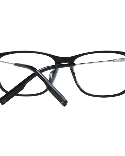 Ermenegildo Zegna Black Plastic Glasses (Frames)