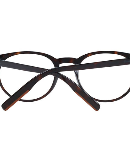 Ermenegildo Zegna Brown Plastic Glasses (Frames)