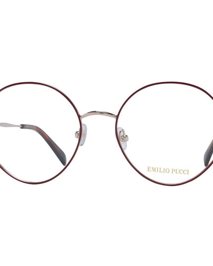 Emilio Pucci Red Metal Glasses (Frames)