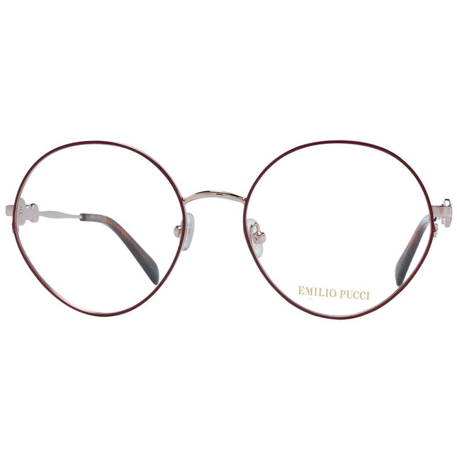 Emilio Pucci Red Metal Glasses (Frames)