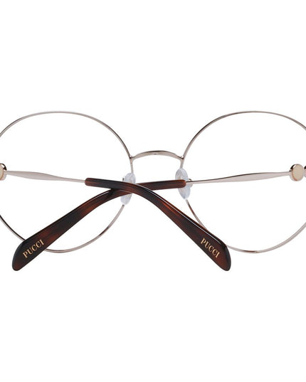 Emilio Pucci Red Metal Glasses (Frames)