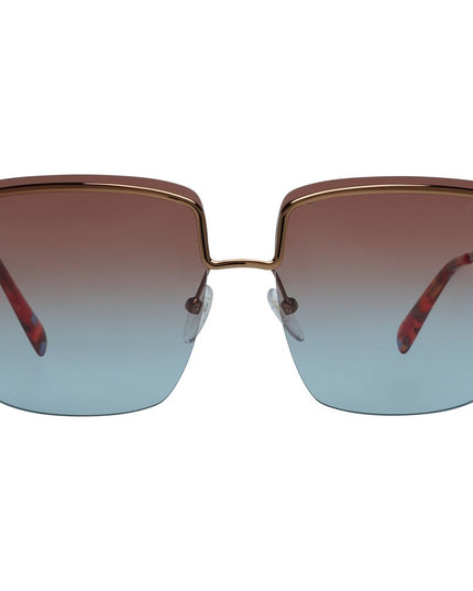 Emilio Pucci Bronze Metal Sunglasses