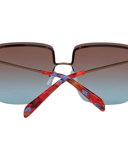 Emilio Pucci Bronze Metal Sunglasses