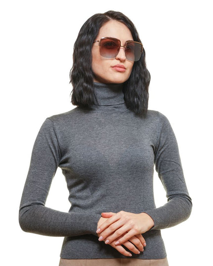 Emilio Pucci Bronze Metal Sunglasses