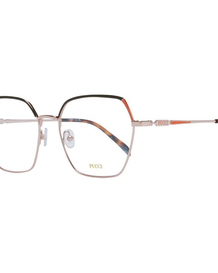 Emilio Pucci Rose Gold Metal Glasses (Frames)