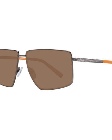 Timberland Brown Metal Sunglasses