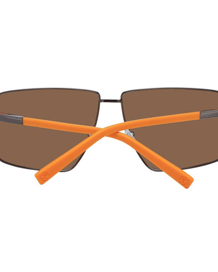 Timberland Brown Metal Sunglasses