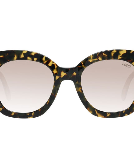 Emilio Pucci Multicolor Plastic Sunglasses