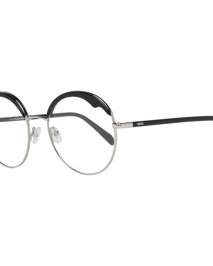 Emilio Pucci Black Metal & Plastic Glasses (Frames)