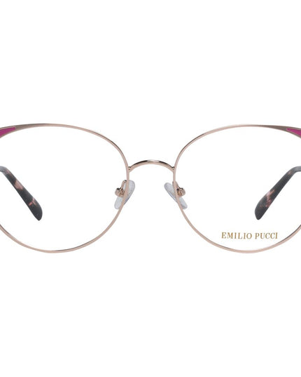 Emilio Pucci Rose Gold Metal Glasses (Frames)