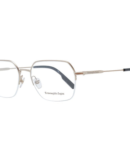 Ermenegildo Zegna Silver Metal Glasses (Frames)