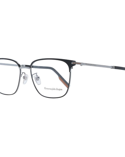 Ermenegildo Zegna Black Metal Glasses (Frames)