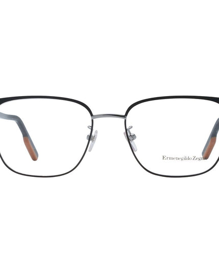 Ermenegildo Zegna Black Metal Glasses (Frames)