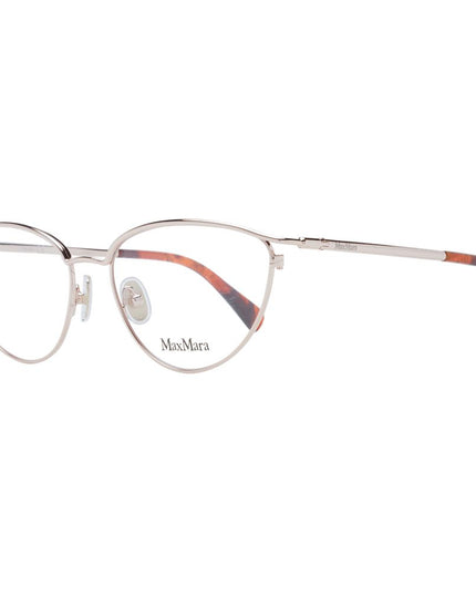 Max Mara Rose Gold Metal Glasses (Frames)