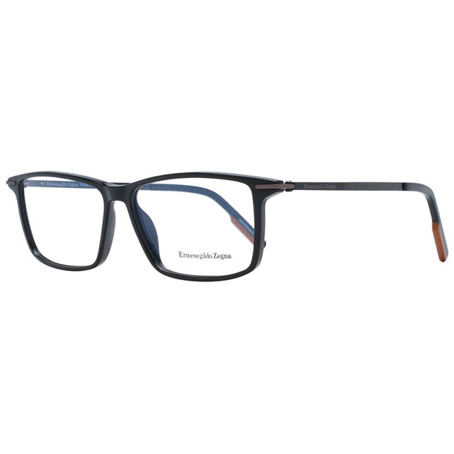 Ermenegildo Zegna Black Plastic Glasses (Frames)